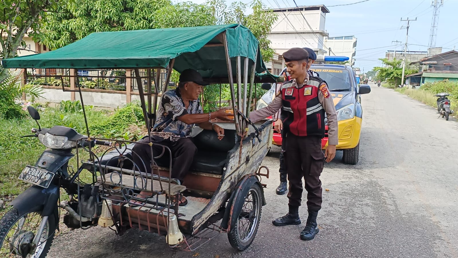 Minggu Kasih, Polres Kep Meranti merangkul kaum Remaja Selatpanjang sukseskan pemilu Damai