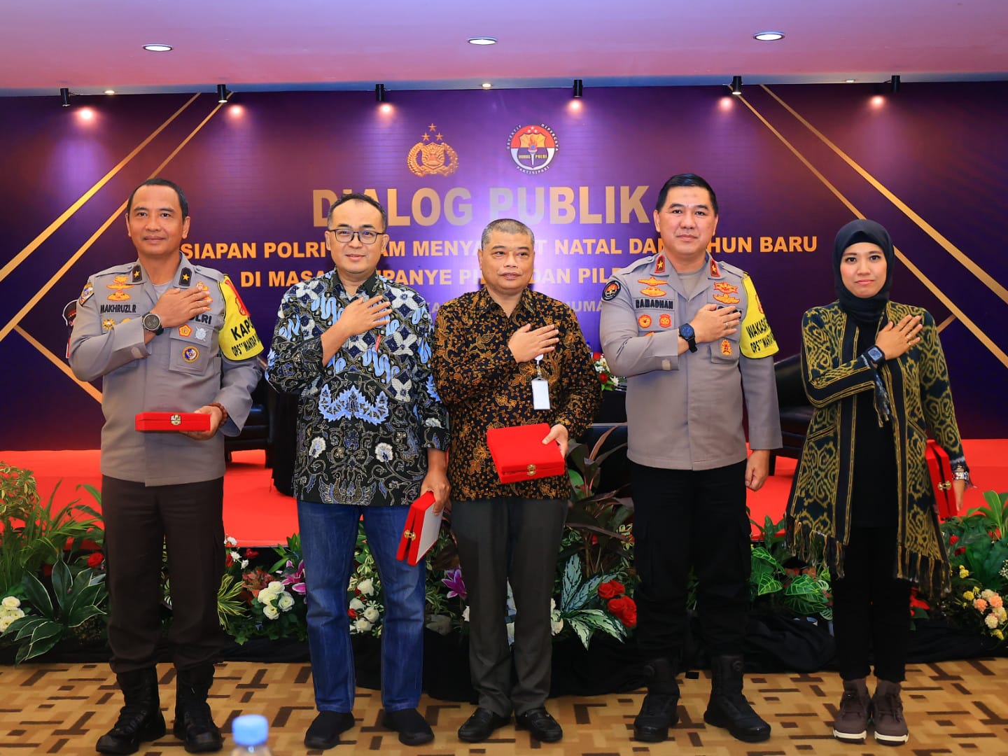 Persiapan Pengamanan Nataru, Humas Polri Gelar Dialog Publik