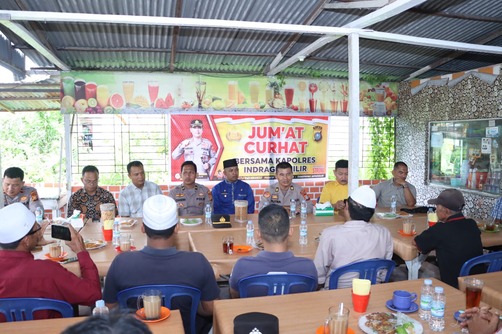 Jumat Curhat, Warga Keluhkan Banyak Anak Muda Mabuk-Mabukan di Jalan Batang Tuaka