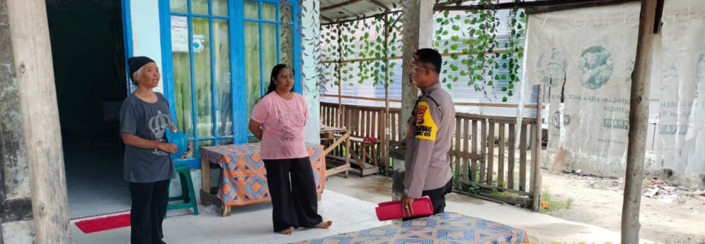 Personel Polsek Pangkalan Kerinci Laksanakan Cooling System dan Silaturahmi Jelang Pilkada 2024 