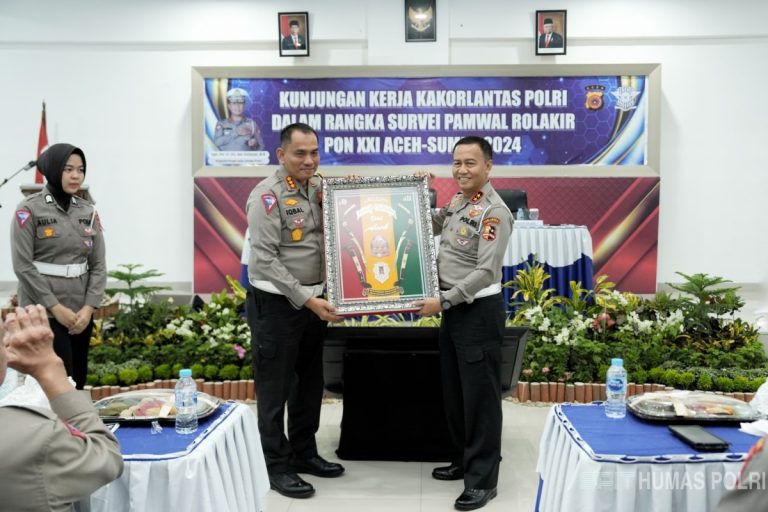 Kakorlantas Tekankan Pentingnya Informasi Berbasis IT Pengamanan PON XXI 2024