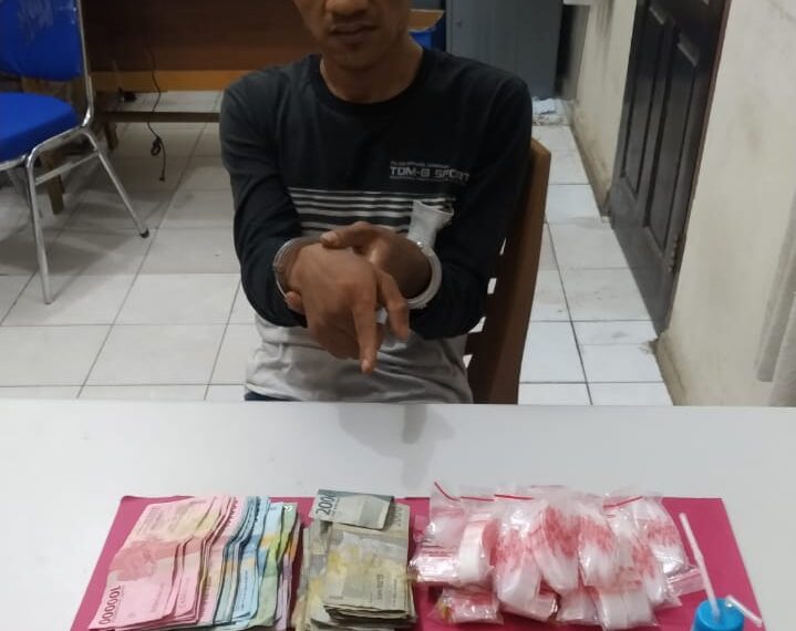 Tim Ojoloyo Resnarkoba Polres Kampar Kembali Ringkus Pengedar Shabu di Desa Bukit Ranah