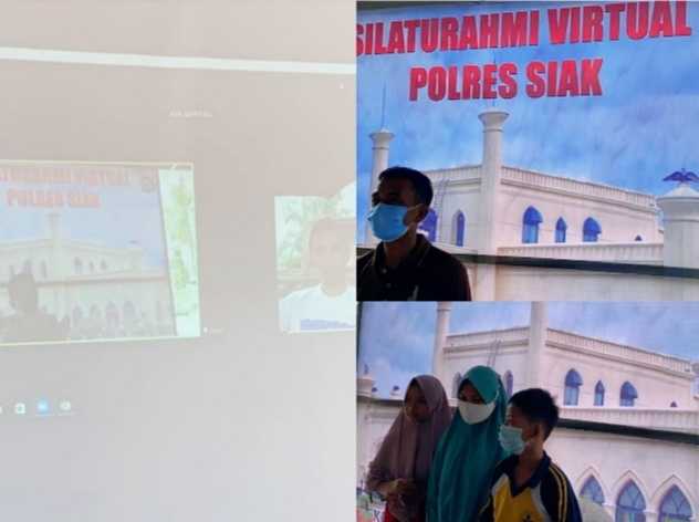 Polres Siak  siapkan Sarana  Bersilaturahmi  Virtual.