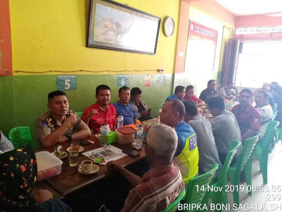 Jalin Silaturahmi Bersama Awak Media, Kasat Lantas Polres Bengkalis Gelar Coffee Morning