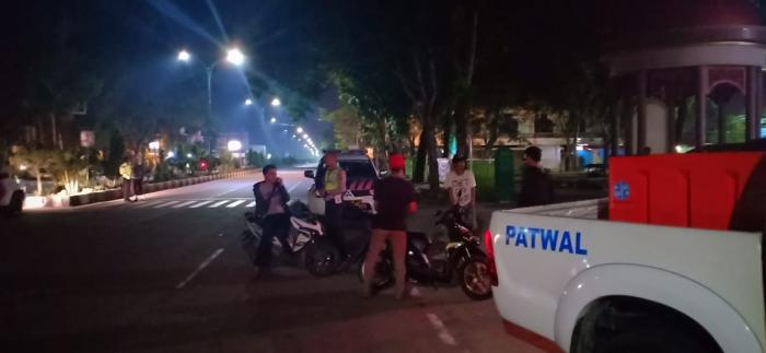 Antisipasi Balap Liar, Polres Kampar Gelar Kegiatan Kepolisian Yang Ditingkatkan (K2YD)