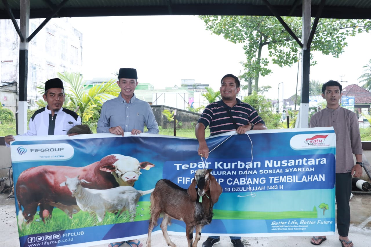 Hari Raya Idul Adha, Polres Inhil Laksanakan Pemotongan Hewan Kurban