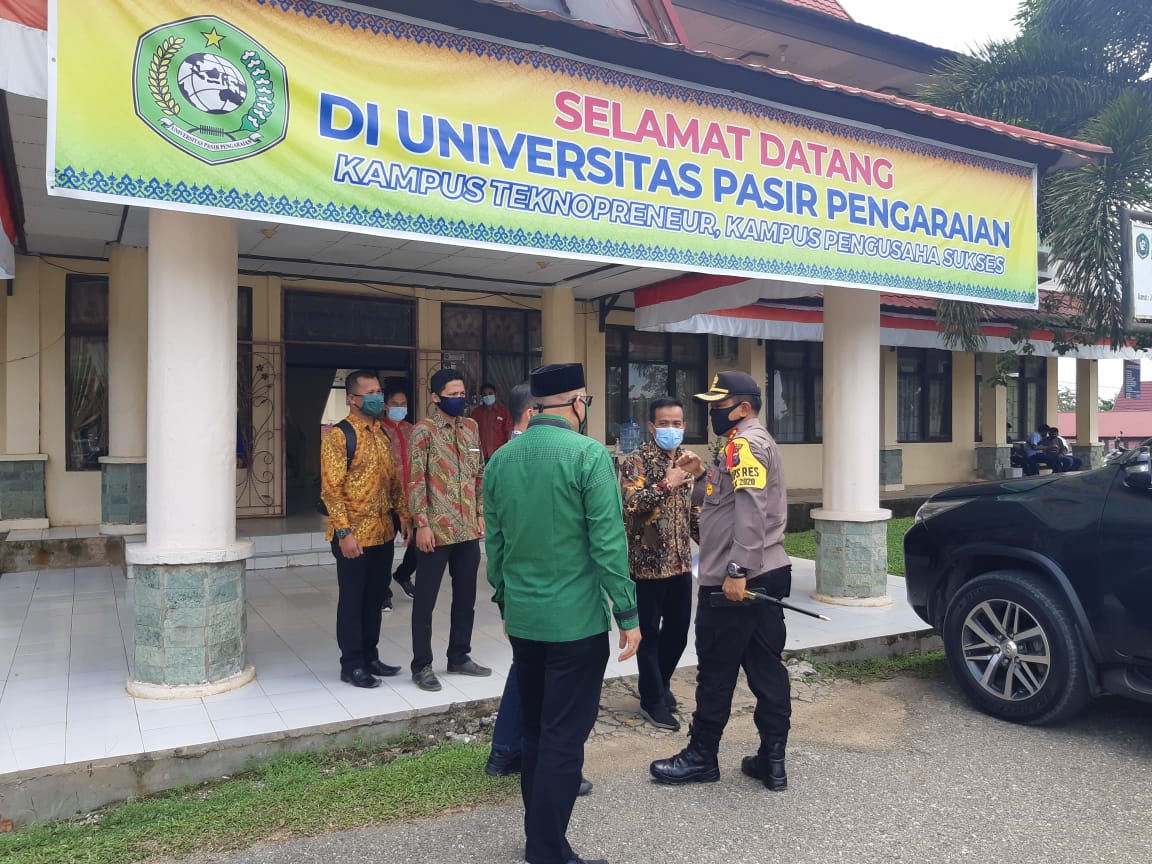 Kapolres Rohul Ajak Mahasiswa Jaga Kamtibmas