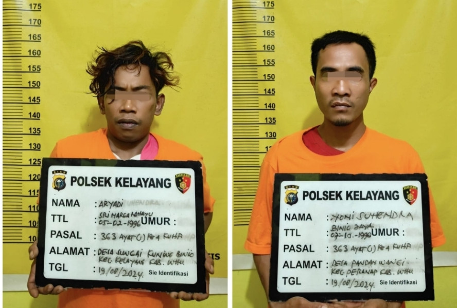 Buat Nyabu Dua Pemuda Nekat Mencuri Kabel, Apes Ditangkap Polisi