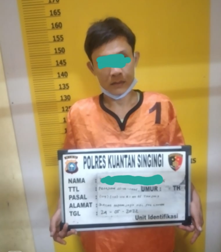 Polisi Gerebek Pengedar Sabu di Wisma Oshin Kuansing