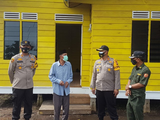 Polsek Tebing Tinggi Barat Siap Kawal Pilkada Kabupaten Meranti