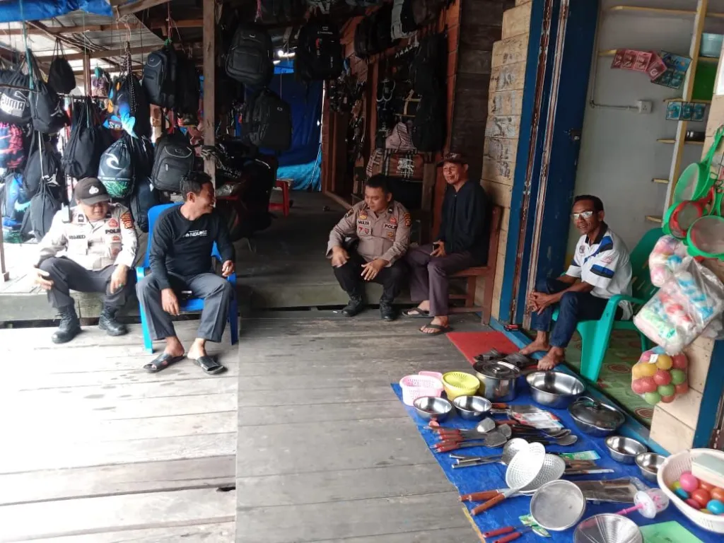 Polsek Kuala Kampar Lakukan Tatap Muka Demi Suasana Kondusif Pasca Pilkada