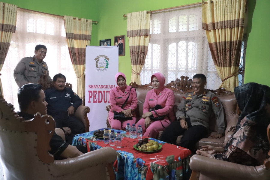 Hari Bhayangkara ke-77, Polres Inhil Anjangsana Purnawirawan