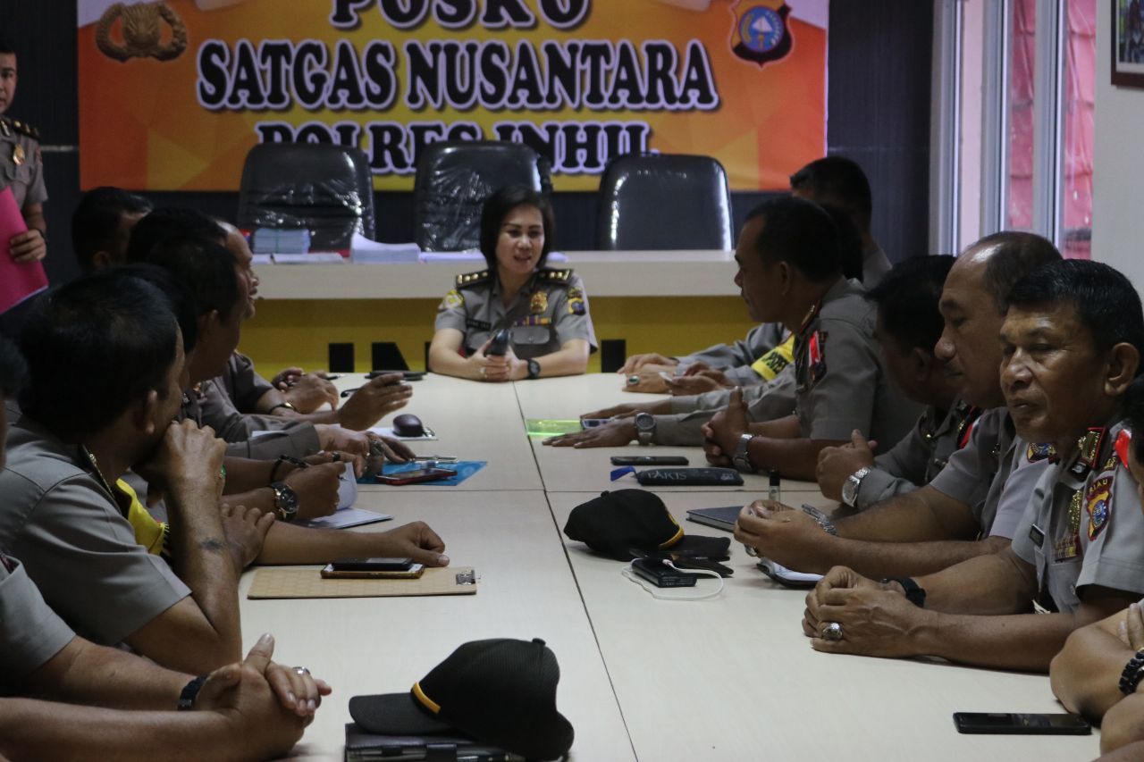 Pembukaan Pelaksanaan Profil Klinis Kepolisian Dan Konseling Di Polres Indragiri Hilir 