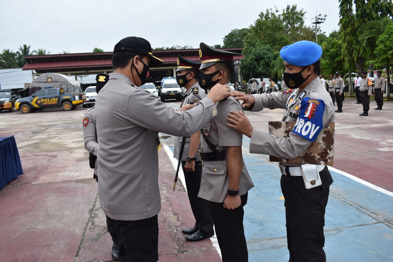 Dua Tahun Satu Bulan Menjabat, Kasat Lantas Polres Inhu Disertijabkan