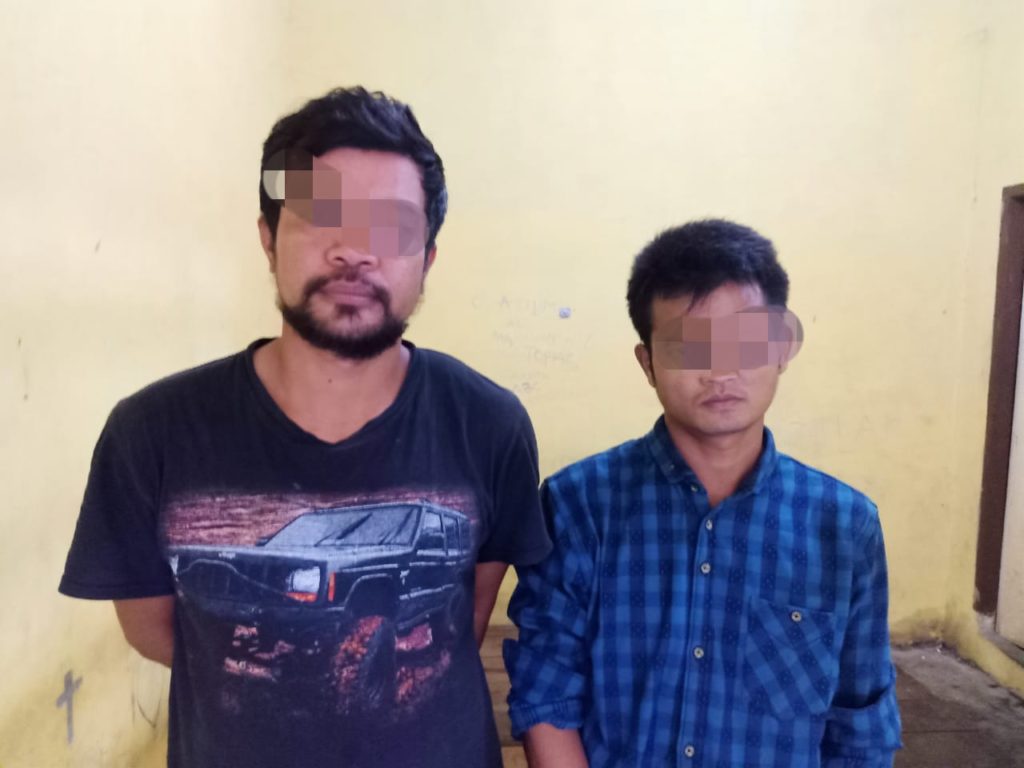Dua Pelaku Narkoba di Wilayah Desa Sei Putih Berhasil Ditangkap Polsek Tapung