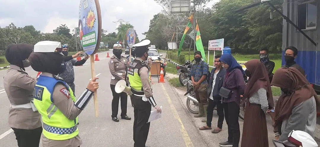 Satlantas Polres Siak 2020 Gelar Operasi Patuh Lancang Kuning