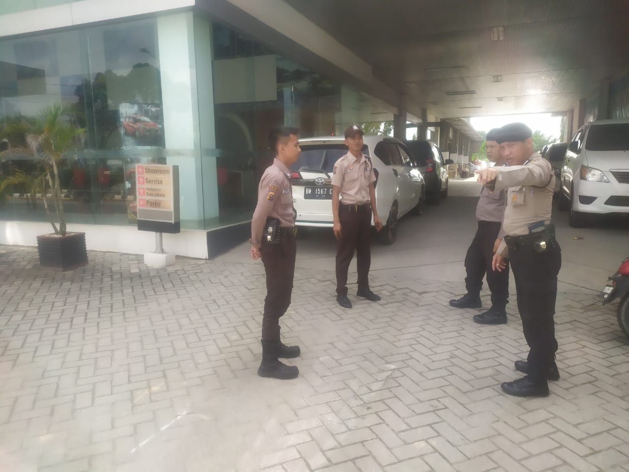 Polsek Pangkalan Kerinci Terus Patroli Rutin di Wilaya Hukumnya