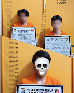 Tiga Pelaku Tindakan Premanisme di Kecamatan Keritang Diamankan Polisi