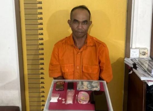 Jualan di Kampung Sendiri, Pengedar ini Diringkus Sat Narkoba Polres Inhu