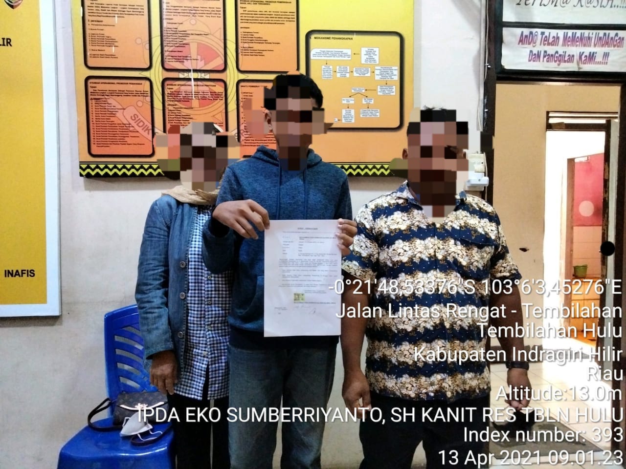 Kerap Meresahkan Warga, Aksi Balap Liar Ditertibkan Polsek Tembilahan Hulu