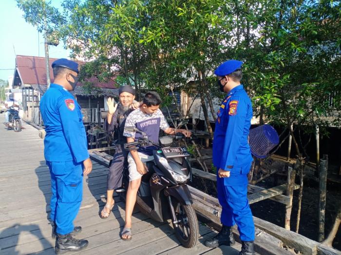 Polisi Imbau Penumpang dan ABK Terapkan Prokes 5M