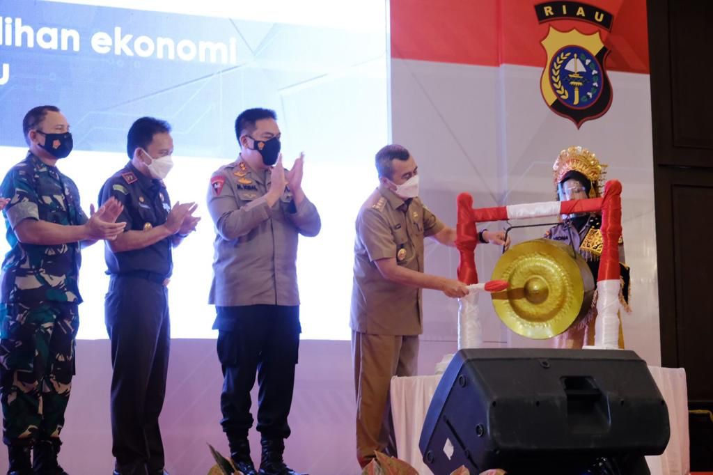 Tindaklanjuti Rapim Polri, Kapolda Irjen Iqbal Menggelar dan Membuka Secara Resmi Rapim Polda Riau 2022