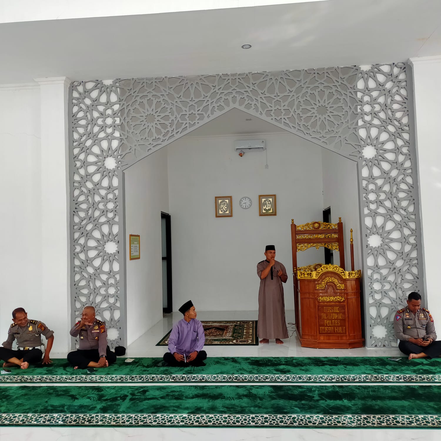 Polres Rohul Tingkatkan Kualitas Spiritual Dan Mental