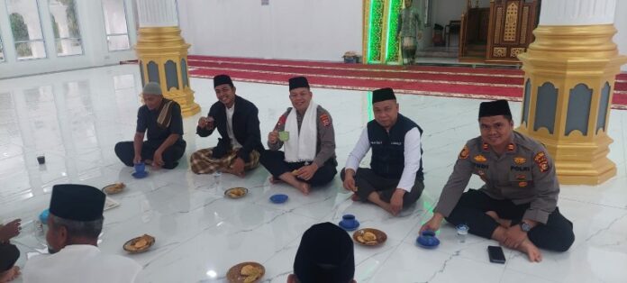 Shubuh Harmoni, Kapolres Pelalawan Jalin Silaturahmi Bersama Masyarakat Kecamatan Teluk Meranti