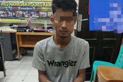 Pengedar Sabu di Bangkinang Ditangkap Resnarkoba Polres Kampar