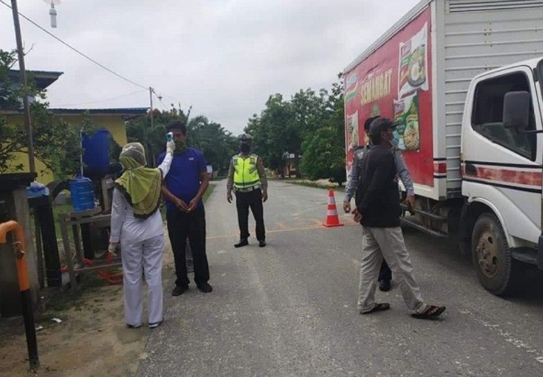 Satlantas Polres Siak Imbau Masyarakat Tunda Mudik di Minas Terpantau Lancar Hingga Hari ke 6 Ops 