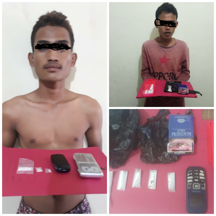 Sat Res Narkoba Polres Kuansing Amankan 2 Pelaku Penyalahgunaan Narkoba Ini