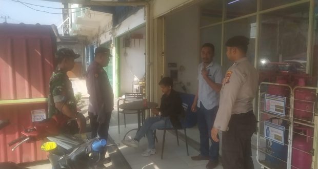 Polisi di Pangkalan Kerinci Terus Lakukan Upaya Pencegahan dan Antisipasi Virus Covid-19