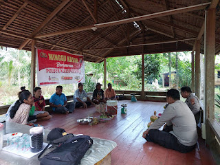 Kegiatan Minggu Kasih Polsek Kuala Kampar