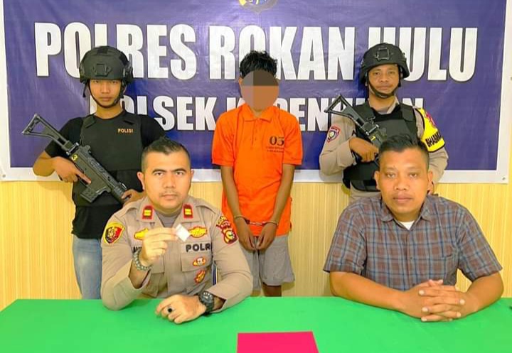Polsek Kepenuhan Bekuk Pria Pemilik Sabu 2,31 gram