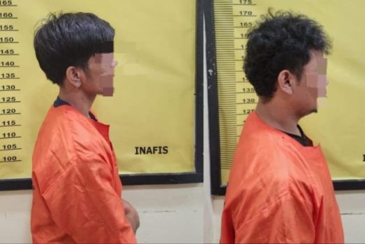Sita 19 Paket Kecil Sabu, 2 Pelaku Diamankan Polsek Sungai Sembilan