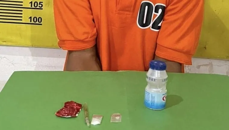 Pemuda di Inhu Disergap Polsek Batang Ganal saat Bawa Sabu,