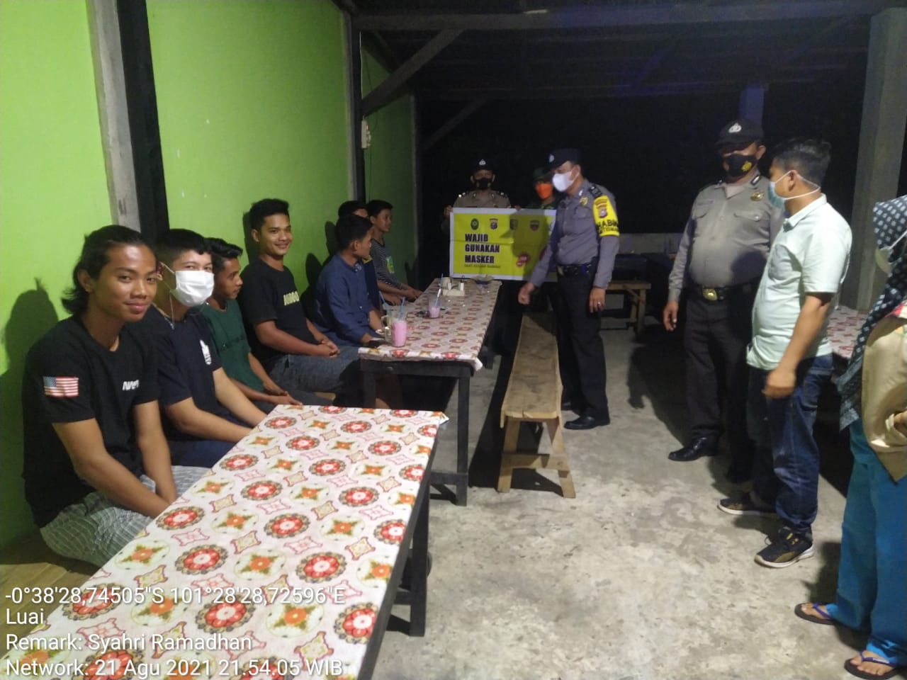 Upaya Memutus Rantai Penyebaran Covid-19, Polres Kuansing Meningkatkan Ops Yustisi dan Tracking