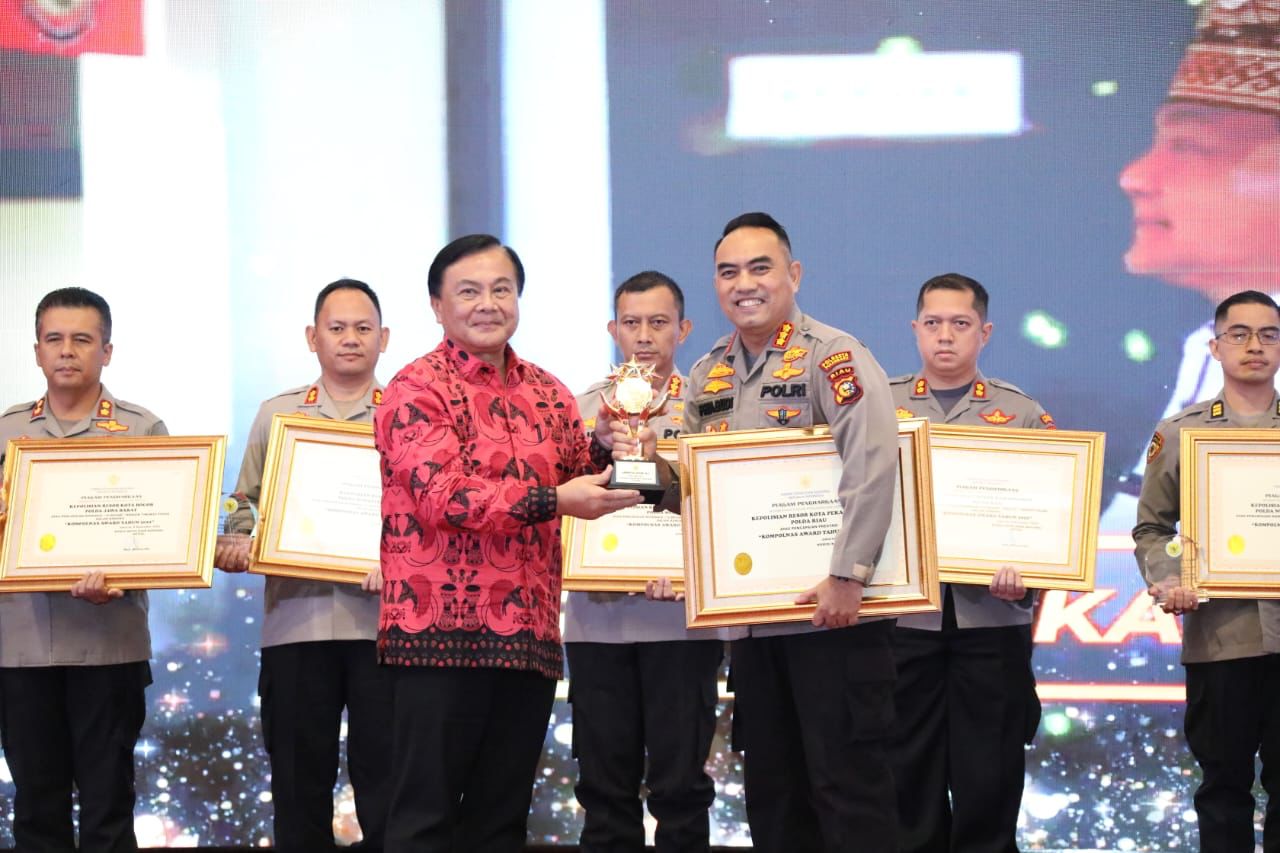 Polresta Pekanbaru Raih Predikat Terbaik 1 Kompolnas Award Tahun 2022