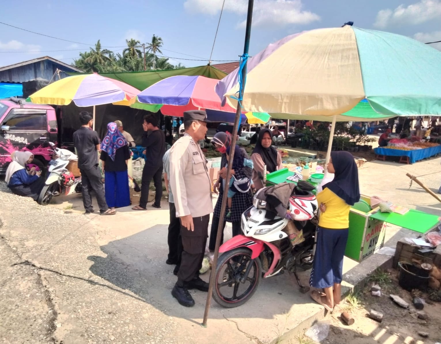 Patroli di Sejumlah Tempat, Polsek Bunut Cegah Aksi C3