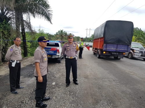 Polres Bengkalis Sukses Tekan Angka Laka Menurunan hingga 100 persen