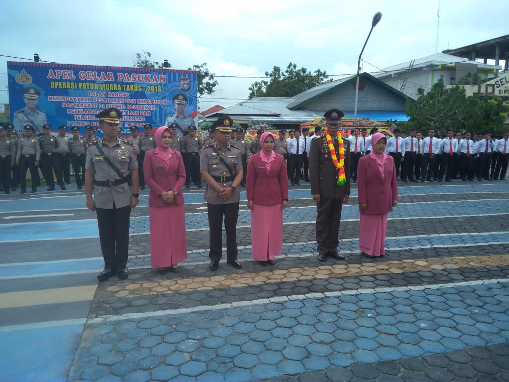 Upacara Serah Terima Jabatan ( SERTIJAB ) Wakapolres Kep. Meranti dan Paripurna BHAKTI BRIPKA MUDA R