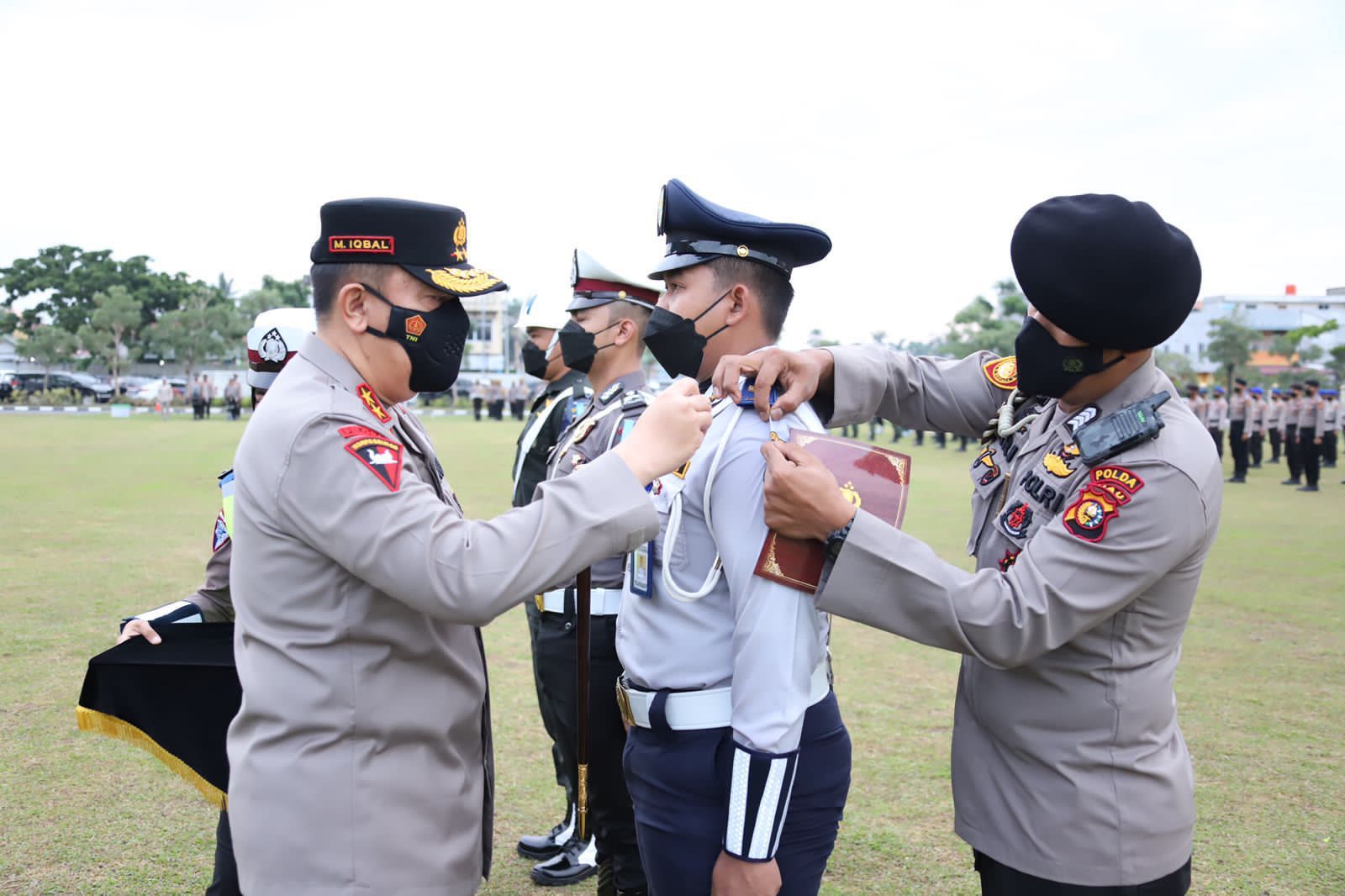 Operasi Patuh Lancang Kuning 2022 Digelar Mulai Hari Ini, Kapolda Riau Pimpin Apel Gabungan.