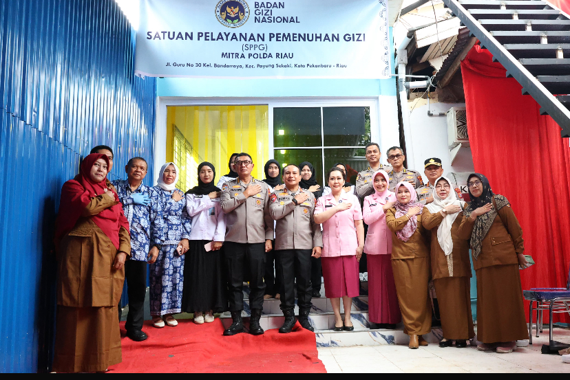 Polda Riau Resmi Luncurkan Program Satuan Pelayanan Pemenuhan Gizi (SPPG)