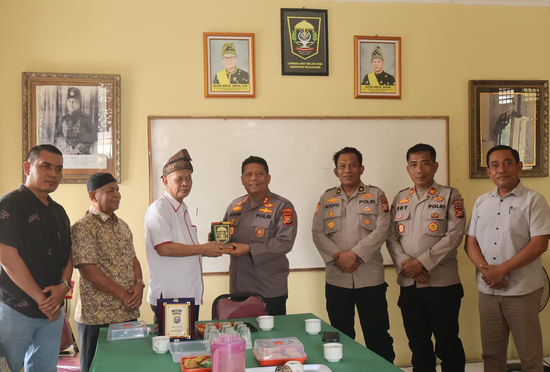 Kapolres Pelalawan Silaturahmi Ke Lamr: Terima Kasih Atas Tunjuk Ajar Menjaga Marwah Pelalawan