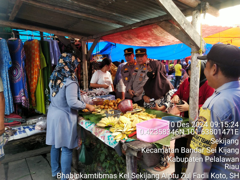 Gelar Cooling System, Polsek Bandar Seikijang Wujudkan Situasi Kondusif Pasca Pilkada 2024