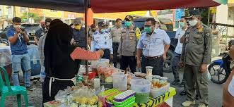 Forkopimda Kabupaten Kampar Tinjau Aktivitas Pasar Ramadhan di Kawasan Pasar Atas Bangkinang