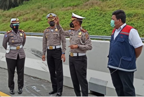 Tekan Angka Kecelakaan Lalu Lintas, Polda Riau Pasang Speed Gun di Tol Pekanbaru - Dumai