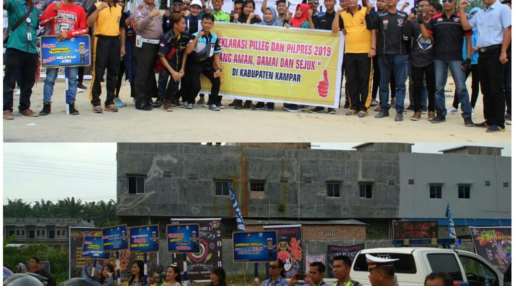Peringati HUT, PMT Gelar Kampanye Pemilu Damai dan Keselamatan Lalulintas