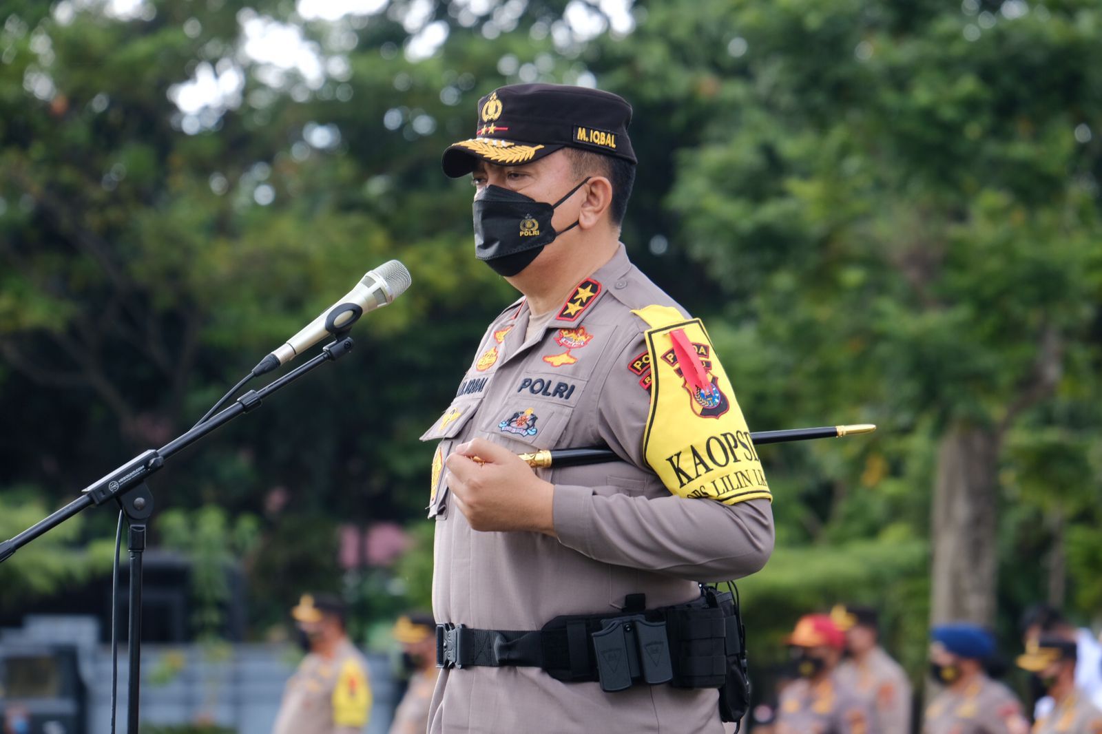 1.067 Personel Polda Riau Naik Pangkat, Kapolda Riau Tekankan Tanggung Jawab Dalam Menjalankan Tugas