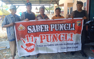 Polsek Bandar Sei Kijang Cegah Pungli di Tengah Masyarakat 